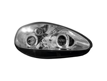 Farovi Angel Eyes Hrom za Fiat Grande Punto