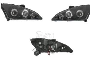 Farovi Angel Eyes Crni za Ford Focus