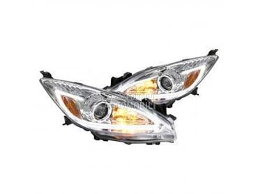 Farovi Devil Eyes crni - hrom za Mazda 3