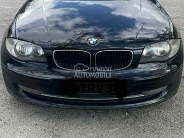 Branik prednji crni E87/81 za BMW 125, 116, 118 ... od 2007. do 2013. god.