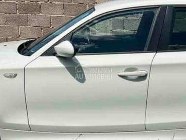 Vrata prednja leva bela E87 za BMW 125, 116, 118 ... od 2004. do 2013. god.