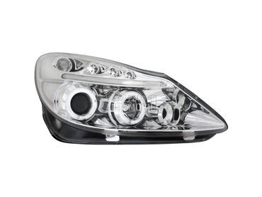 Farovi Angel Eyes Hrom za Opel Corsa D