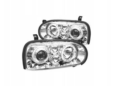 Farovi Angel Eyes Hrom za Volkswagen Golf 3