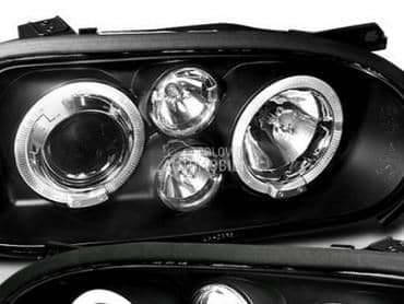 Farovi Angel Eyes Crni za Volkswagen Golf 3