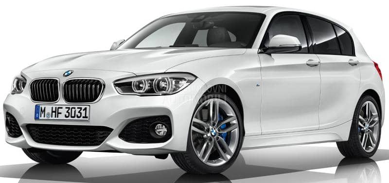 BMW 116 2015- 2019. god. -  kompletan auto u delovima