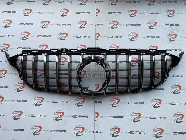 Gril maska W205 GT silver