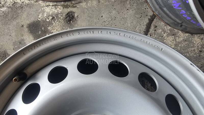 Čelične felne  16" 5 x 112