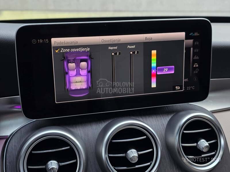 Mercedes Benz C 200 Virtual/Multibeam