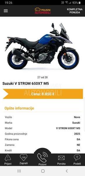 Suzuki V Strom 650XT M2