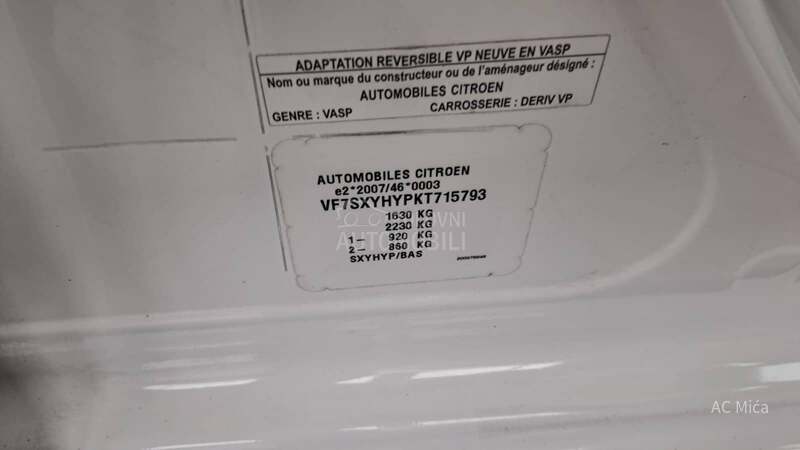 Citroen C3 1.5 BLU NAV LED USB