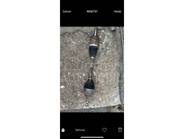 prednje poluosovine za Dacia Duster od 2010. do 2017. god.