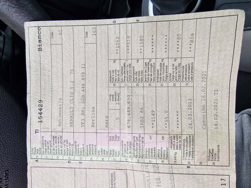 Renault Clio 1,2 16v