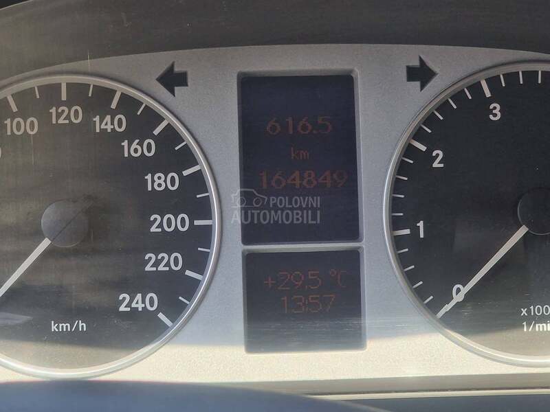 Mercedes Benz B 170 metan cng