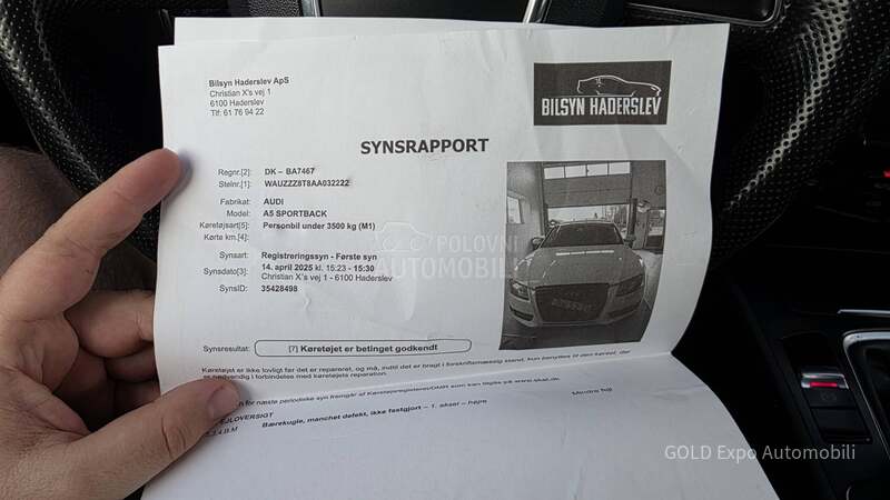 Audi A5 2.0 TDi SPORTBACK