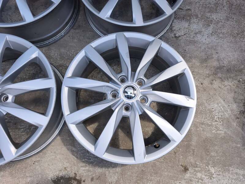 Aluminijumske felne Škoda 17" 5 x 112
