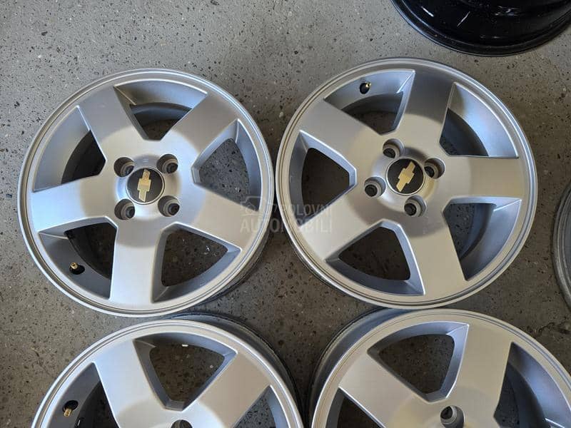 Aluminijumske felne opel , chevrolet 15" 4 x 100