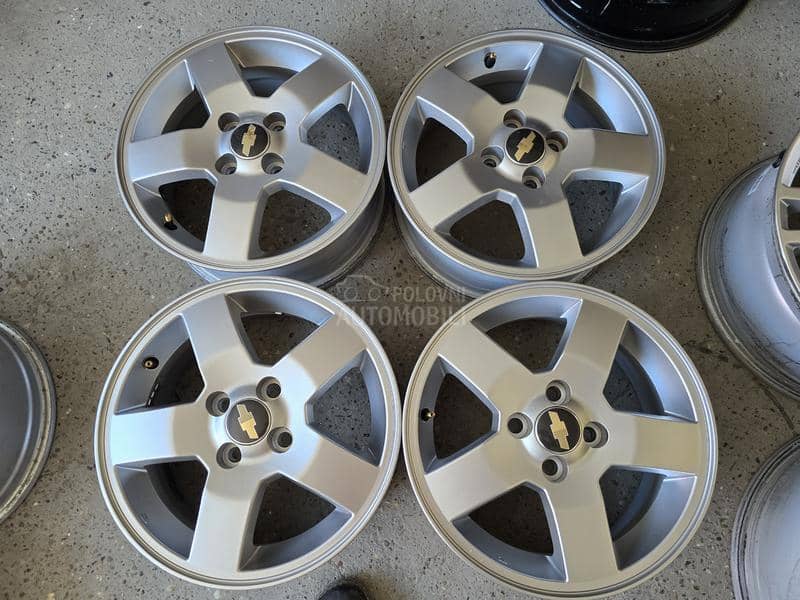Aluminijumske felne opel , chevrolet 15" 4 x 100
