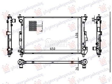 HLADNJAK MOTORA 1.4 BENZIN/... za Suzuki SX4, SX4 S-Cross od 2022. do 2025. god.