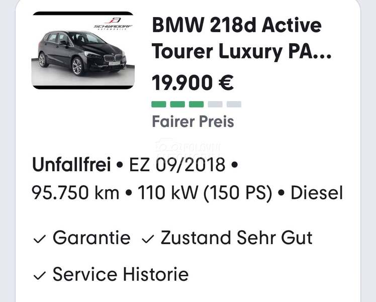 BMW 218 Activ Tourer xDrive