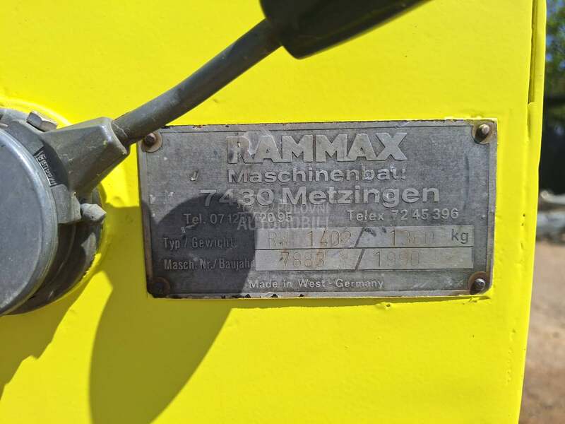 Rammax RW 1402 uvoz CH