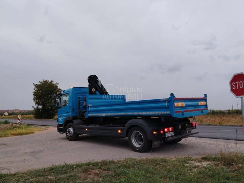 Mercedes Benz Atego MP3 Kipa Kran