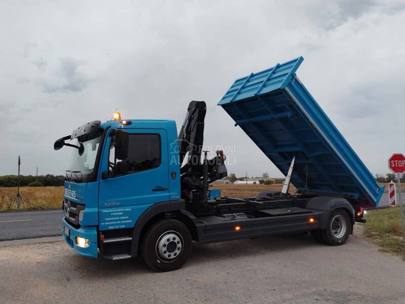 Mercedes Benz Atego MP3 Kipa Kran