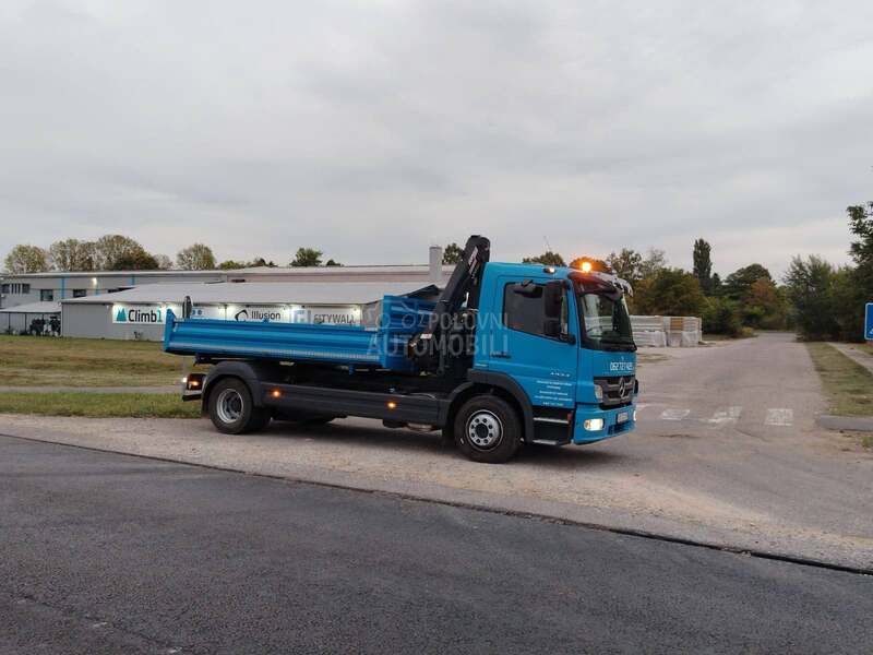 Mercedes Benz Atego MP3 Kipa Kran