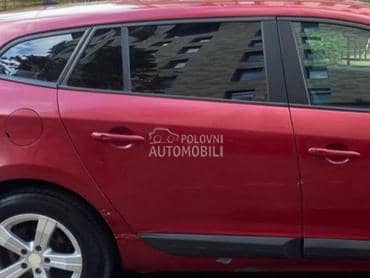 Vrata zadnja desna bordo TENNJ za Renault Megane od 2008. do 2016. god.