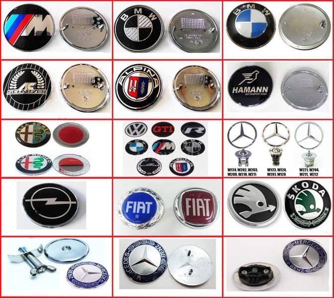 Quattro znak samolepljiv crni