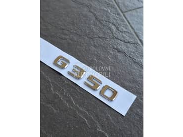 G350 G350d siva oznaka gepeka za Mercedes Benz G 320