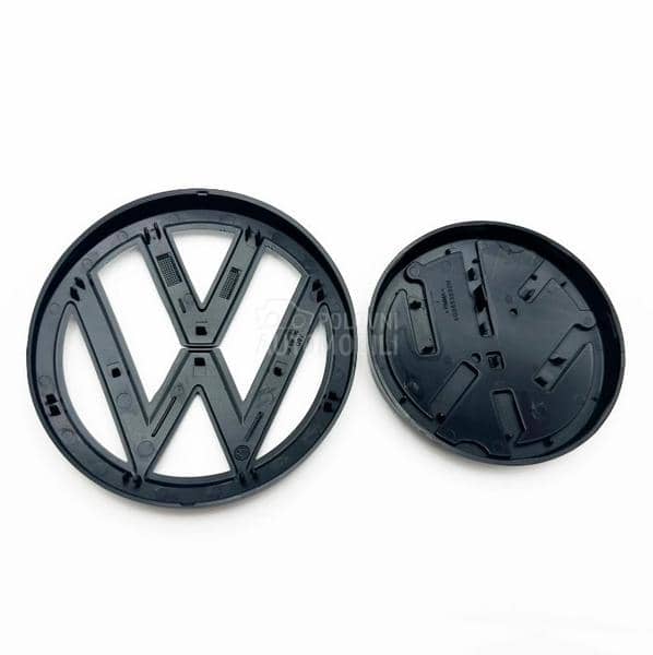 Crni znakovi prednji zadnji