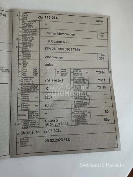 Sunlight Fiat Capron A70