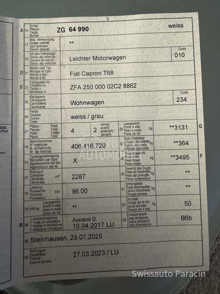 Sunlight Fiat Capron T68