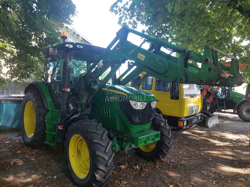 John Deere 6105R SA UTOVARIVACEM