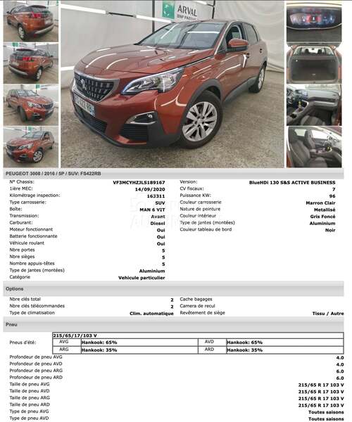 Peugeot 3008 1.5 BlueHDi LED/2020