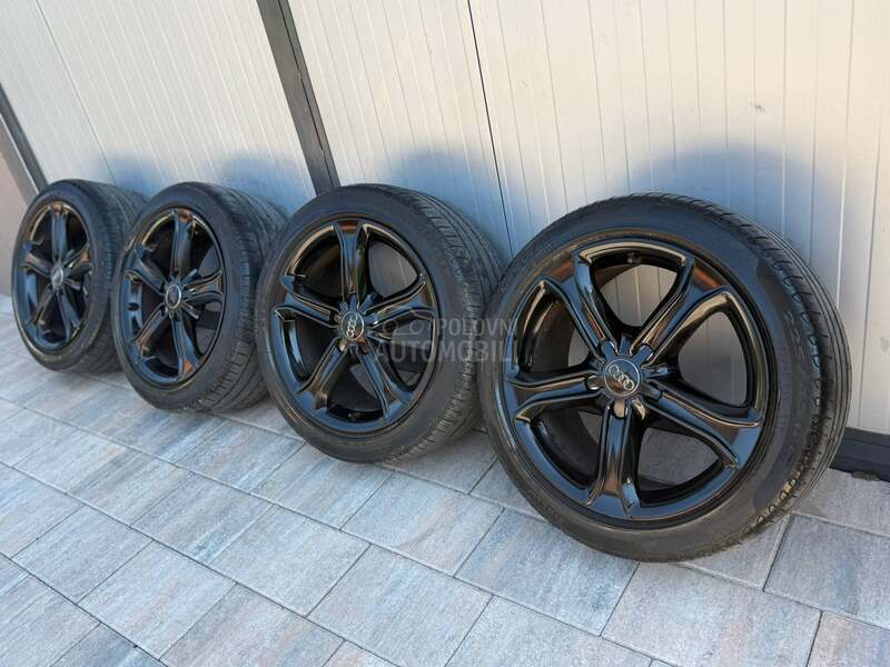 Aluminijumske felne ORIG AUDI BLACK 17" 5 x 112