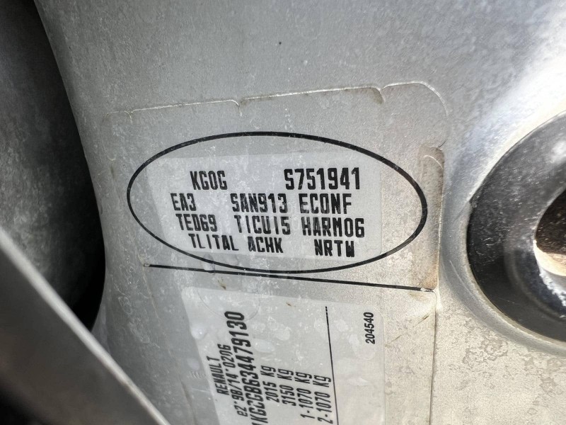 Krilo desno sivo TED69