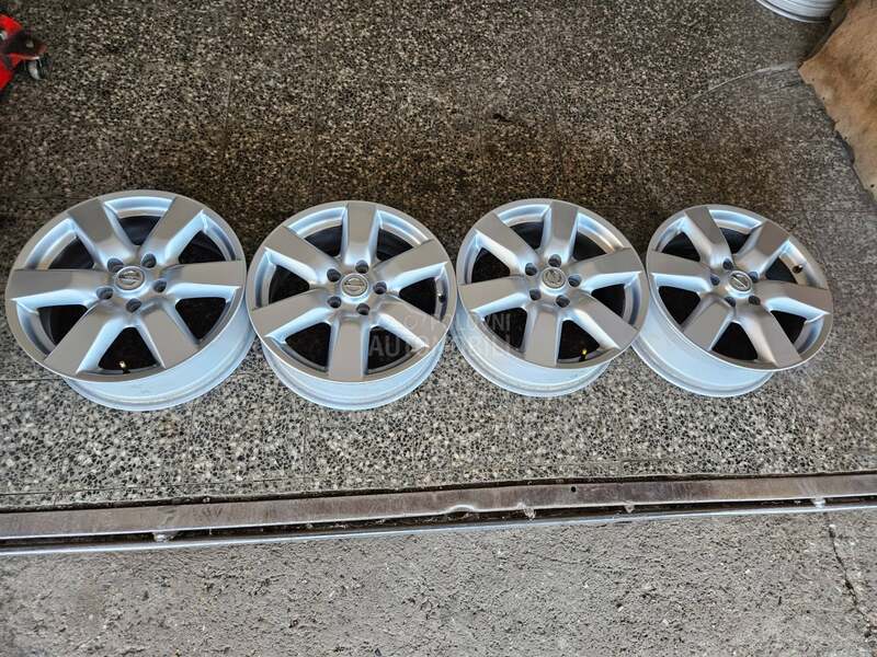 Aluminijumske felne Nisan 5x114,3 17" 5 x 114.3