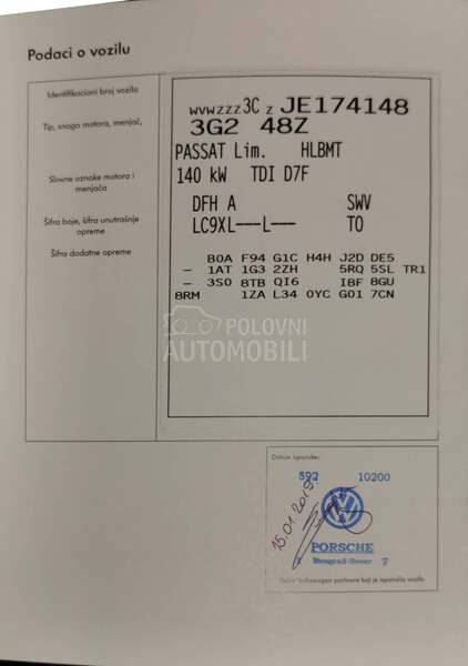 Volkswagen Passat B8 2.0 TDI HIGHLINE