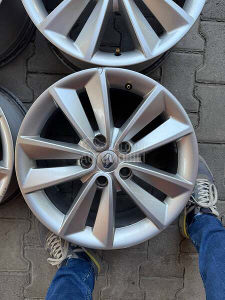 Aluminijumske felne Renault original 17" 5 x 114.3