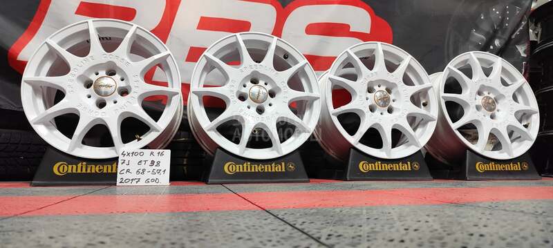 Aluminijumske felne  16" 4 x 100