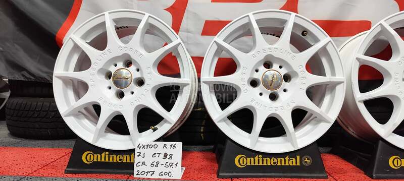 Aluminijumske felne  16" 4 x 100