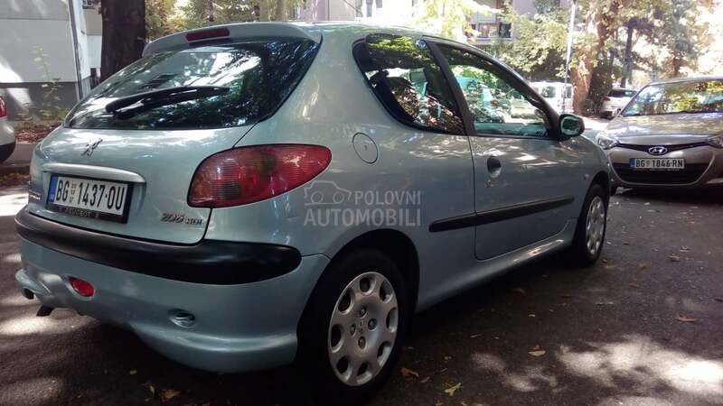 Peugeot 206 REG. GOD. DANA .