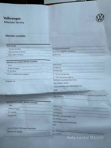 Volkswagen Tiguan 2.0 dsg Rline