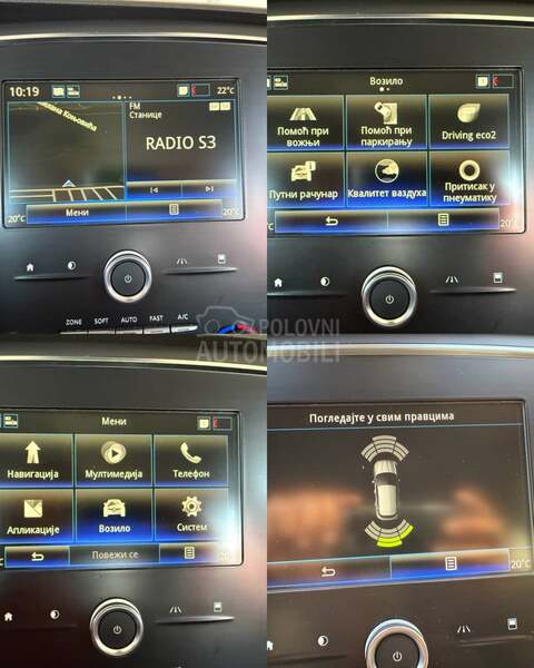Renault Megane virtual/nav/Led