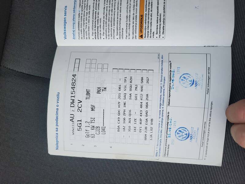 Volkswagen Golf 7 191 000 k m