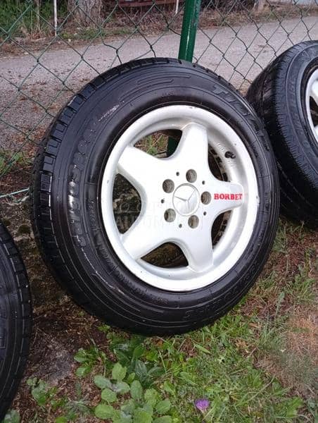 Aluminijumske felne Borbet 15" 5 x 112
