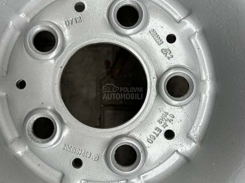 Čelične felne Mercedes Vito Vklasa 16" 5 x 112