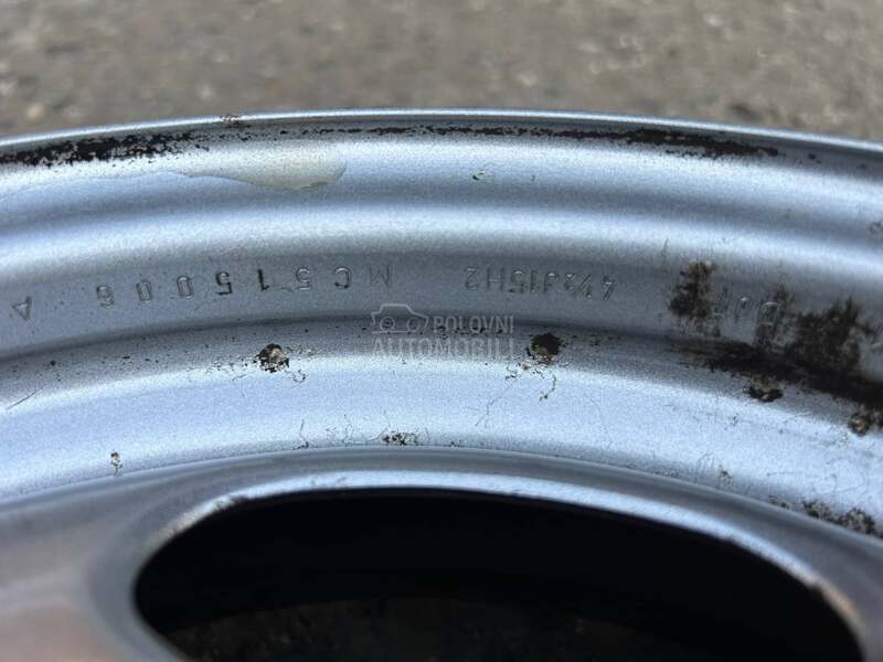 Čelične felne Smart ForTwo 15" 3 x 112