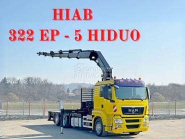 MAN TGS 26.440  HIAB 322 EP
